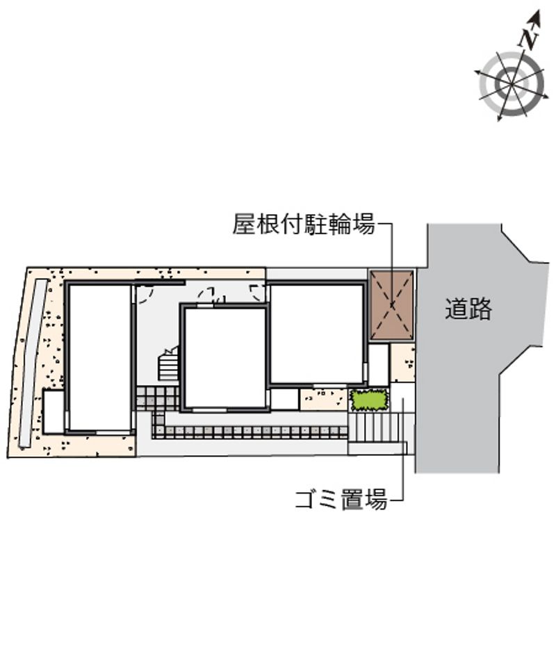 クレイノ南大塚 配置図