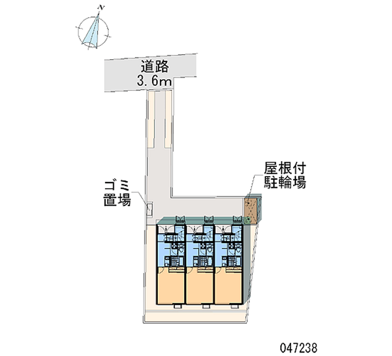 レオネクストエイト 区画図