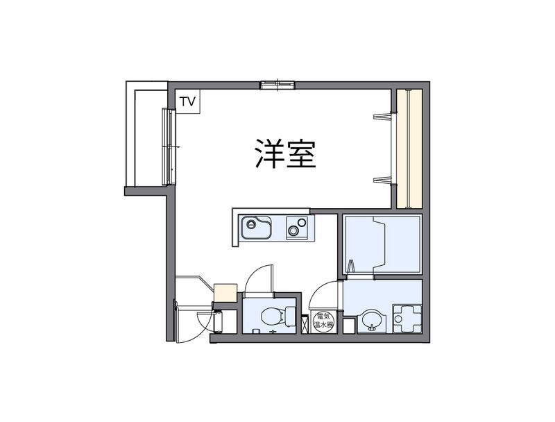 レオパレス別所新町ＬＡ１ 間取り