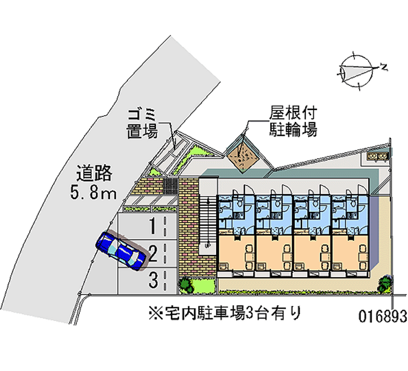 16893月租停车场