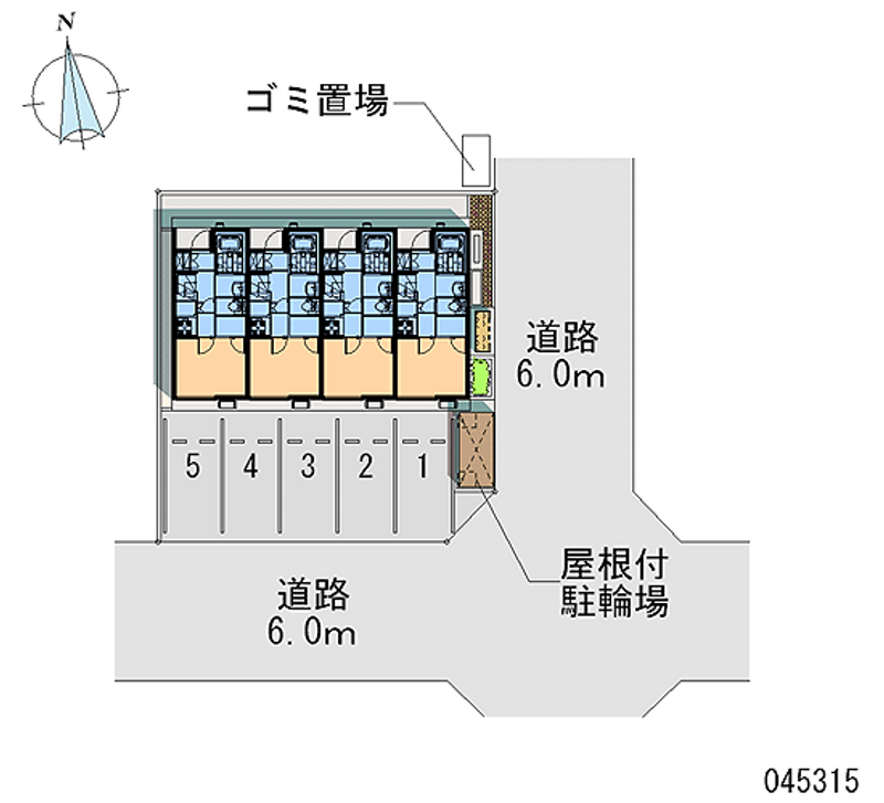 レオネクストカーザ　ロッサ 月極駐車場