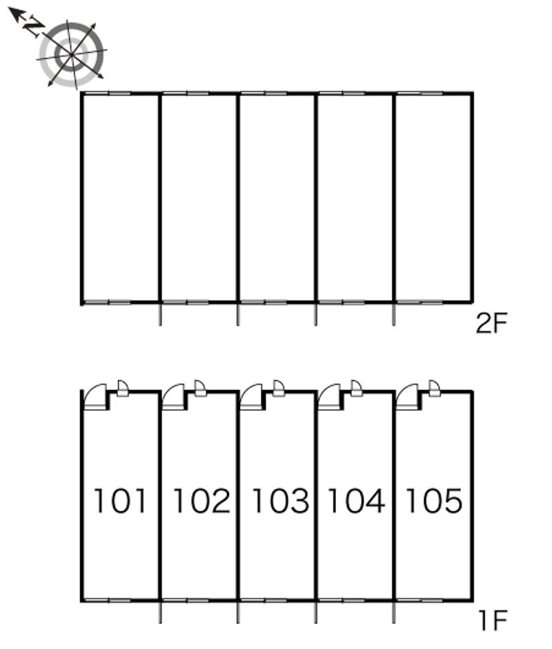 レオパレスプレミール　ラムタ 間取り配置図