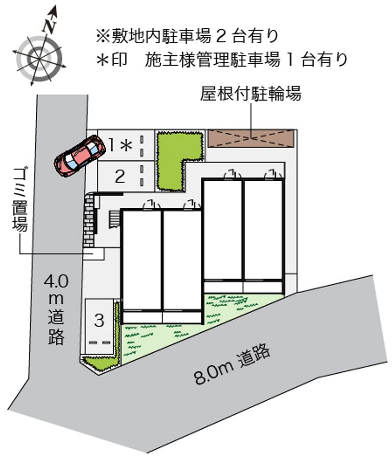 レオネクストラベンダー 配置図