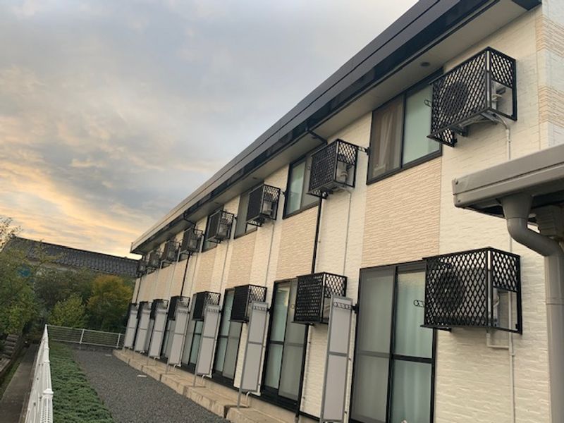 レオパレスフレッシュびーんず バルコニー