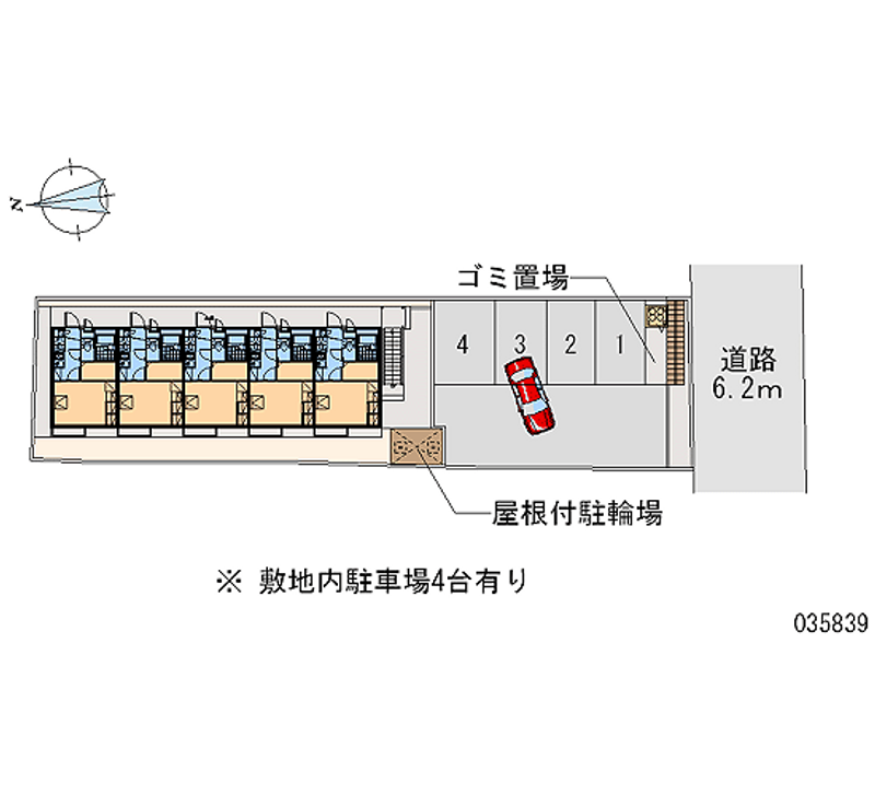 レオパレスアイリス 区画図