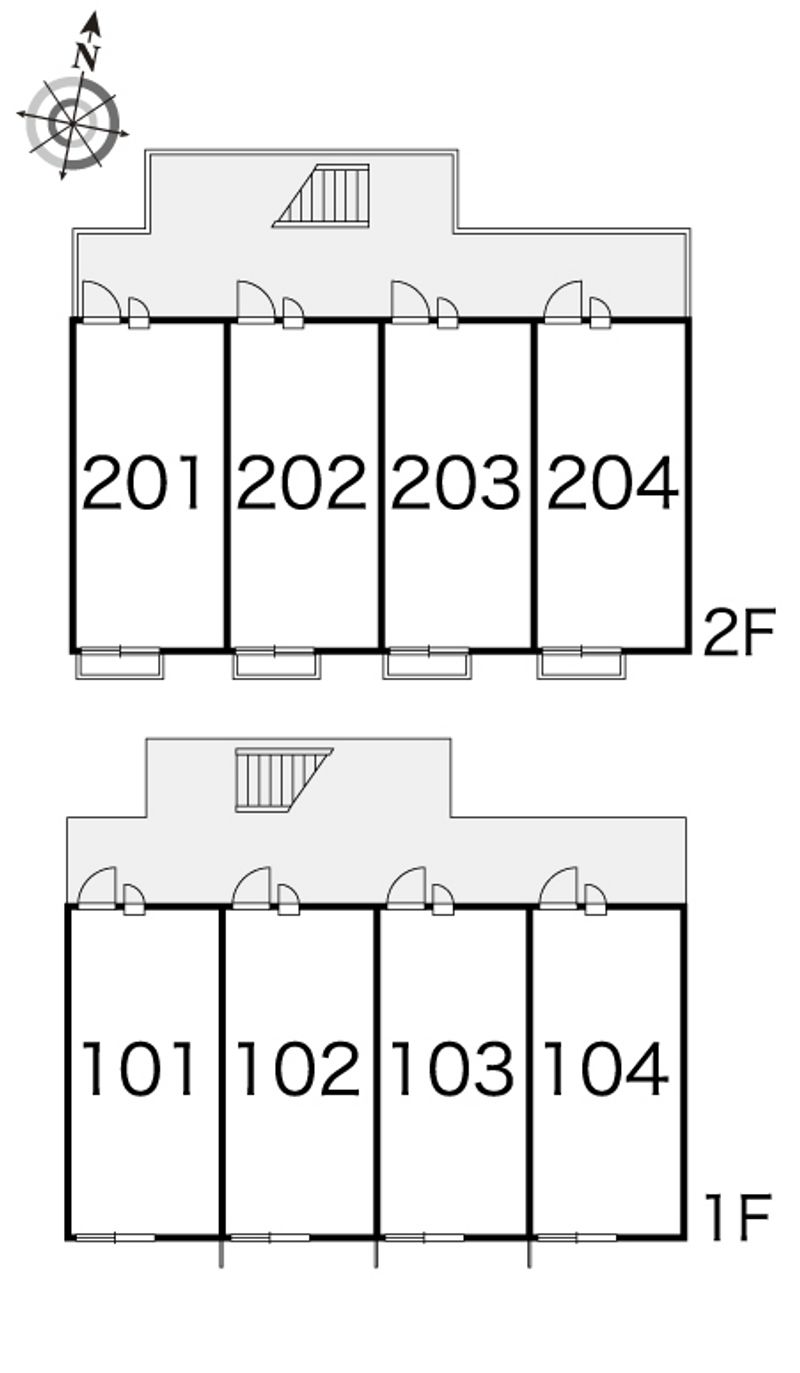 レオパレス美夢 間取り配置図