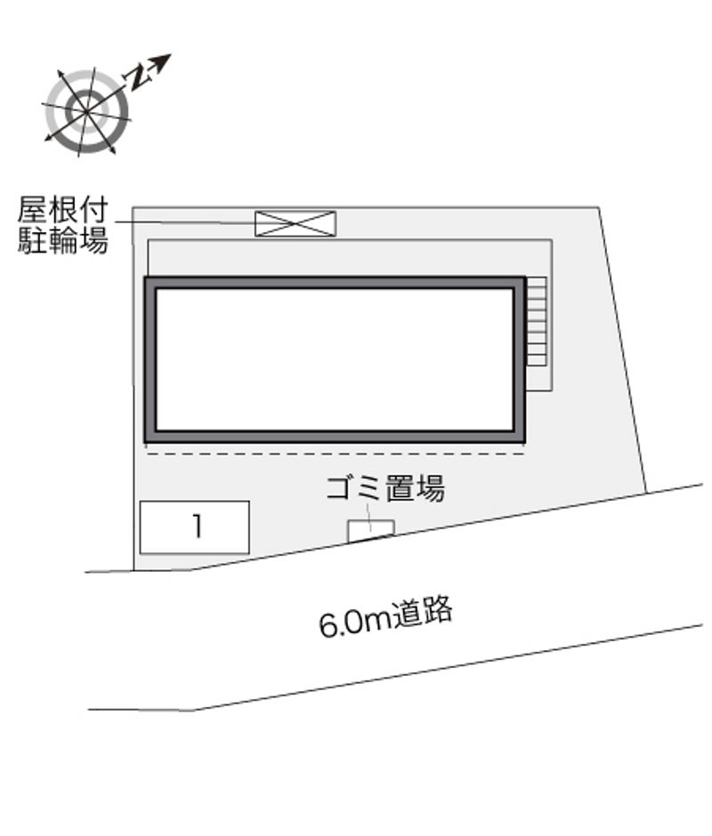レオパレスエルム 配置図