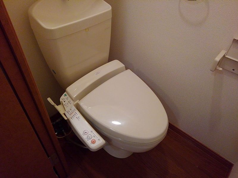 レオパレスダンダンめぐみ トイレ