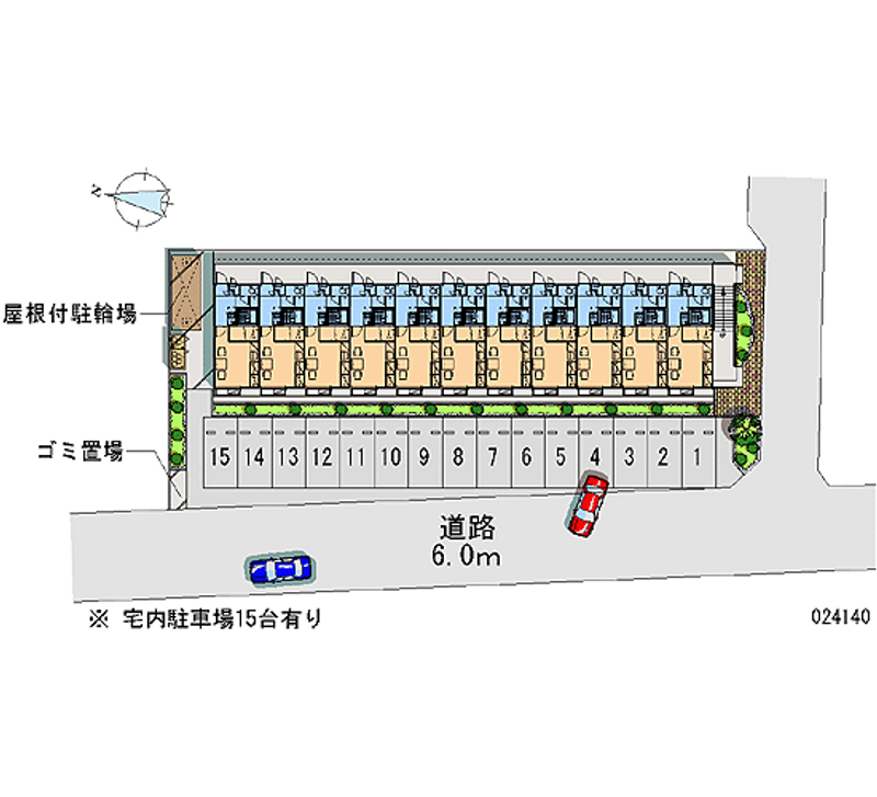 24140 Monthly parking lot