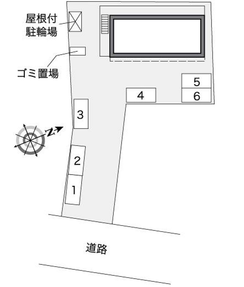 レオパレスＫＳⅦ 駐車場
