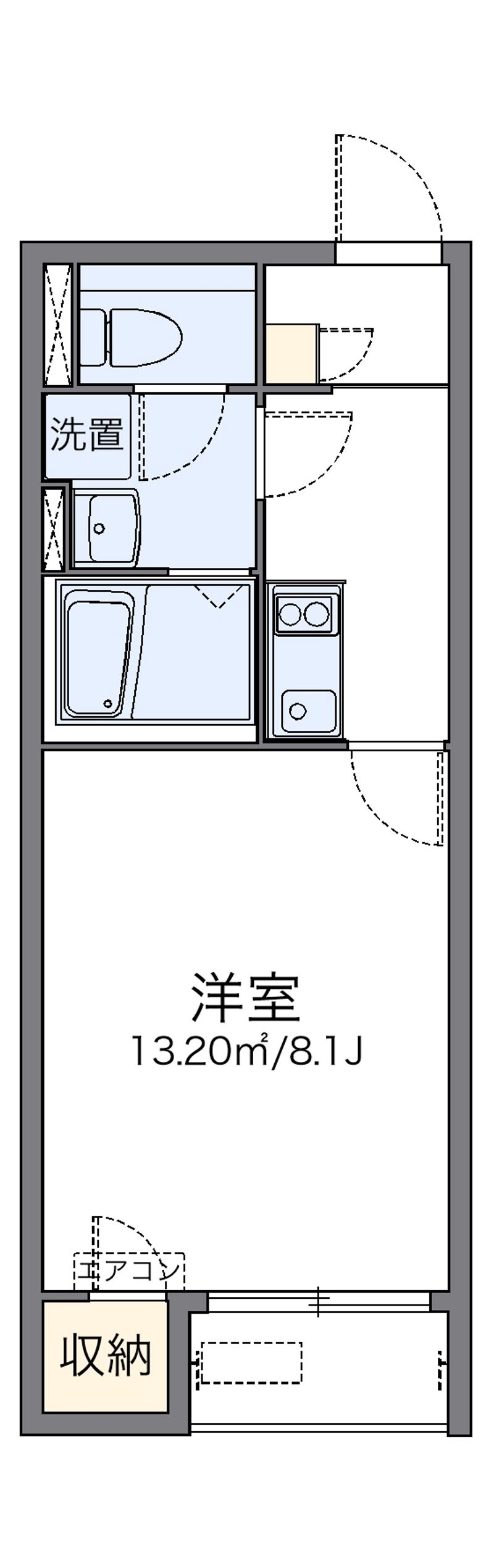 レオネクスト一枚沖 間取図