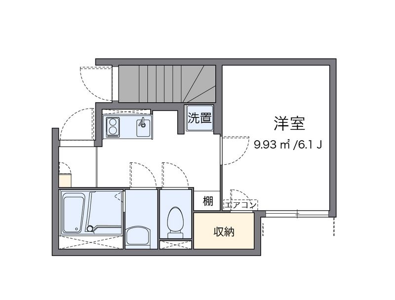 クレイノＬＡＢＯＯＮ下丸子 間取図