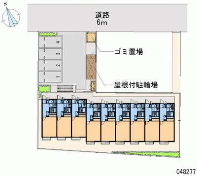 48277 Monthly parking lot