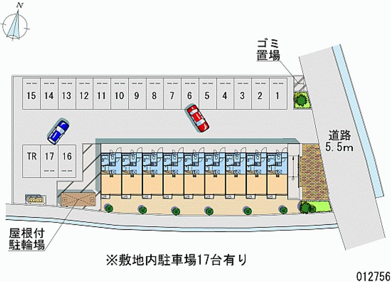 レオパレス羽田 月極駐車場