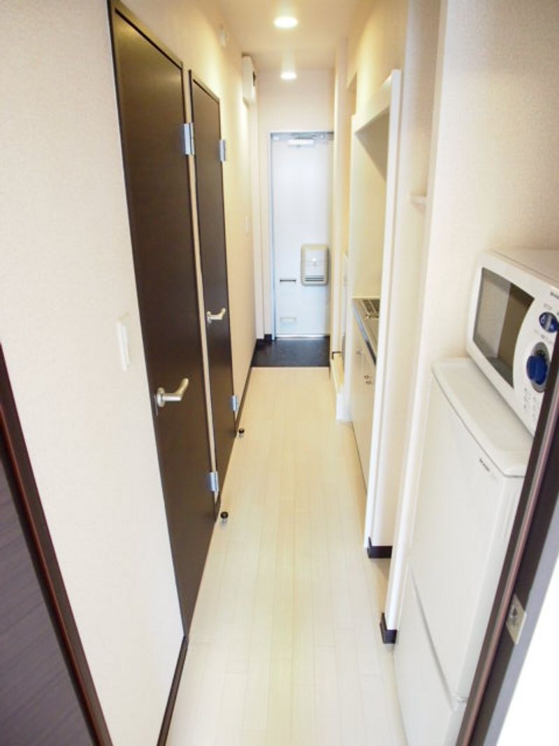 レオネクストアローマ稲毛 玄関