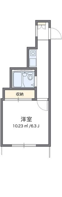 レオパレス武庫川第２ 間取図