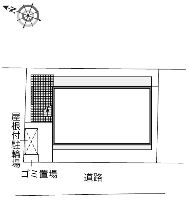 レオパレスウィーンⅠ 配置図