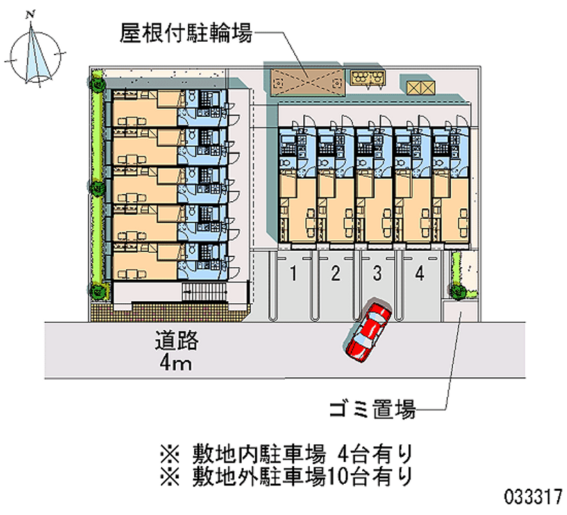 33317月租停车场