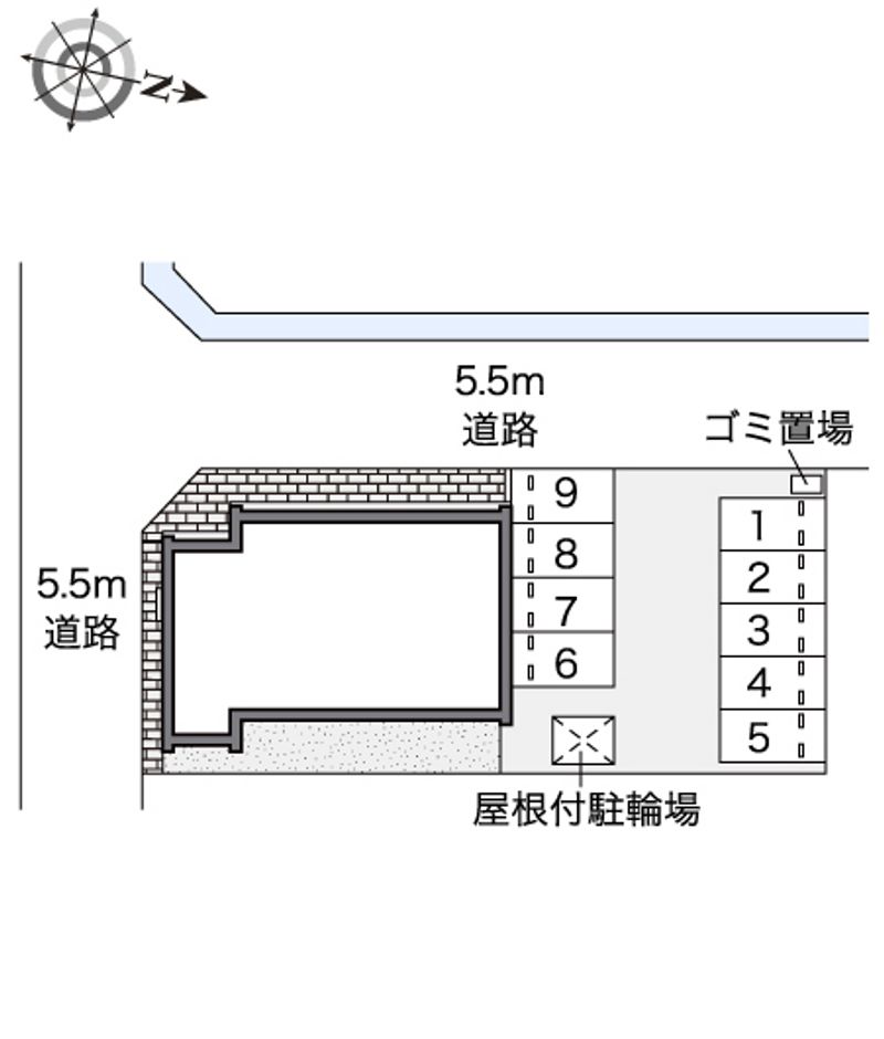 レオネクストえぼし 配置図