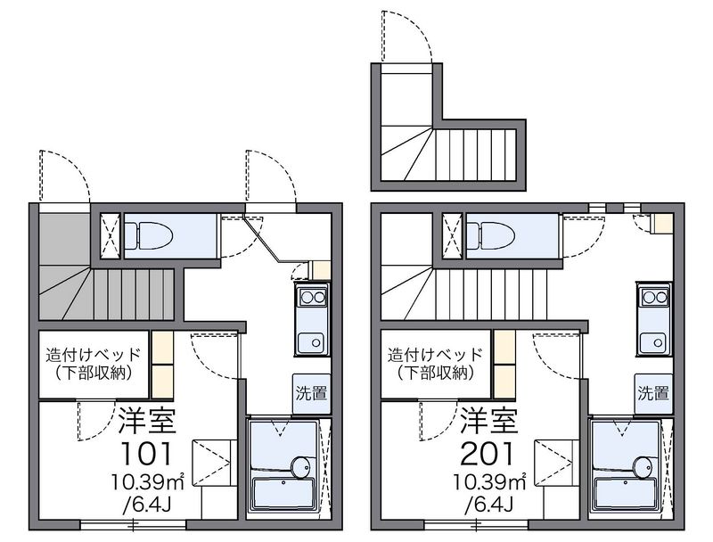レオパレスエステル 間取り