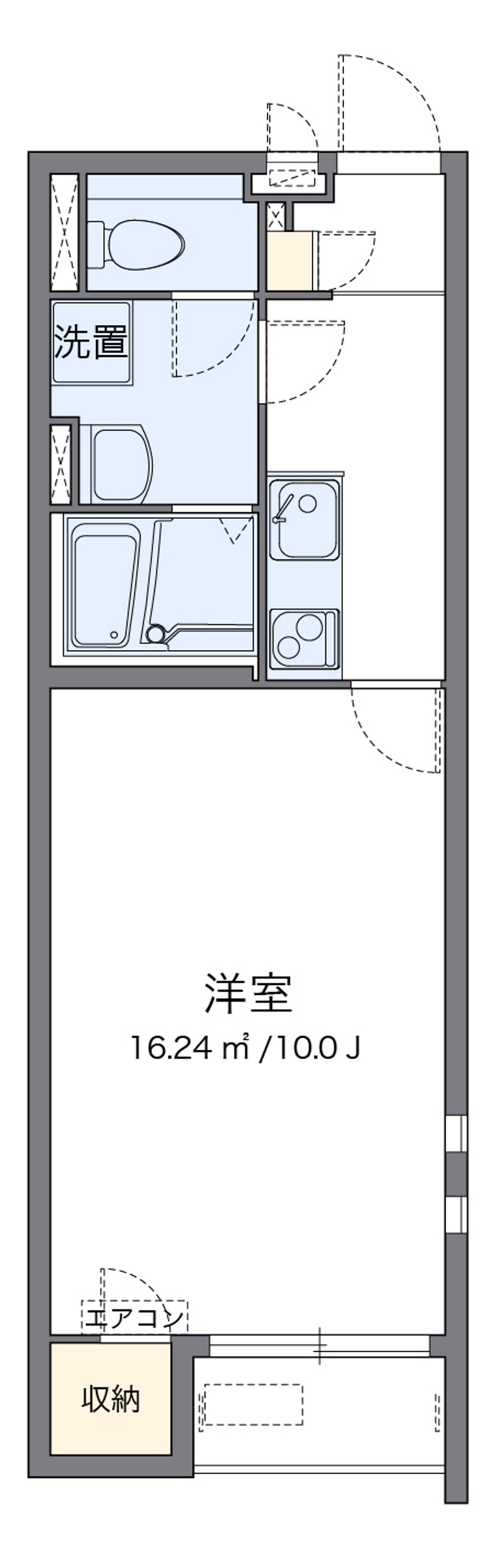 クレイノメイプルハイム 間取り