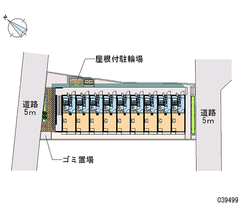 レオパレスＭ＆Ｋ　リアン 区画図
