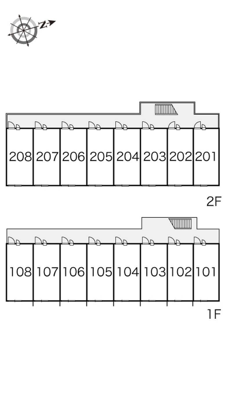 レオパレスｓｅｉｒｉｎ 間取配置図