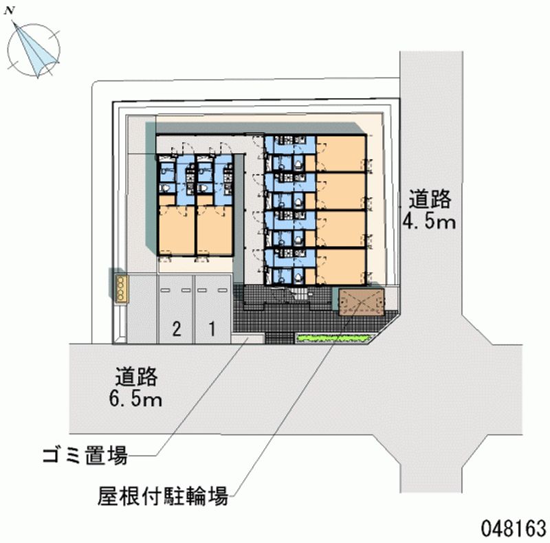 レオパレスハニー　マイヤ 月極駐車場