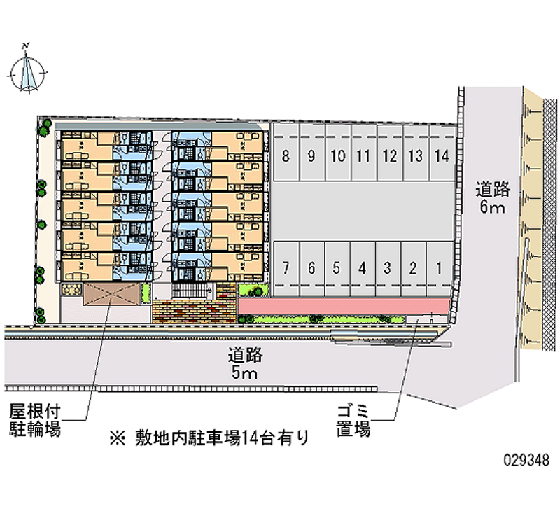 29348 Monthly parking lot