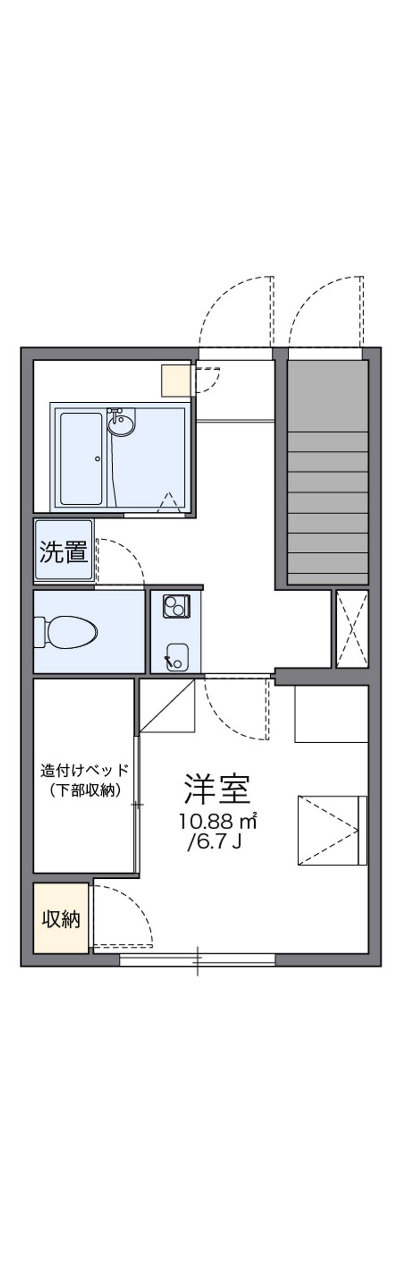 leopalace Ichiba House Floor plan