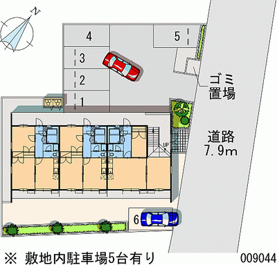 09044 Monthly parking lot