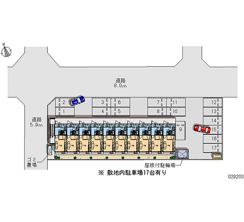 29200月租停車場