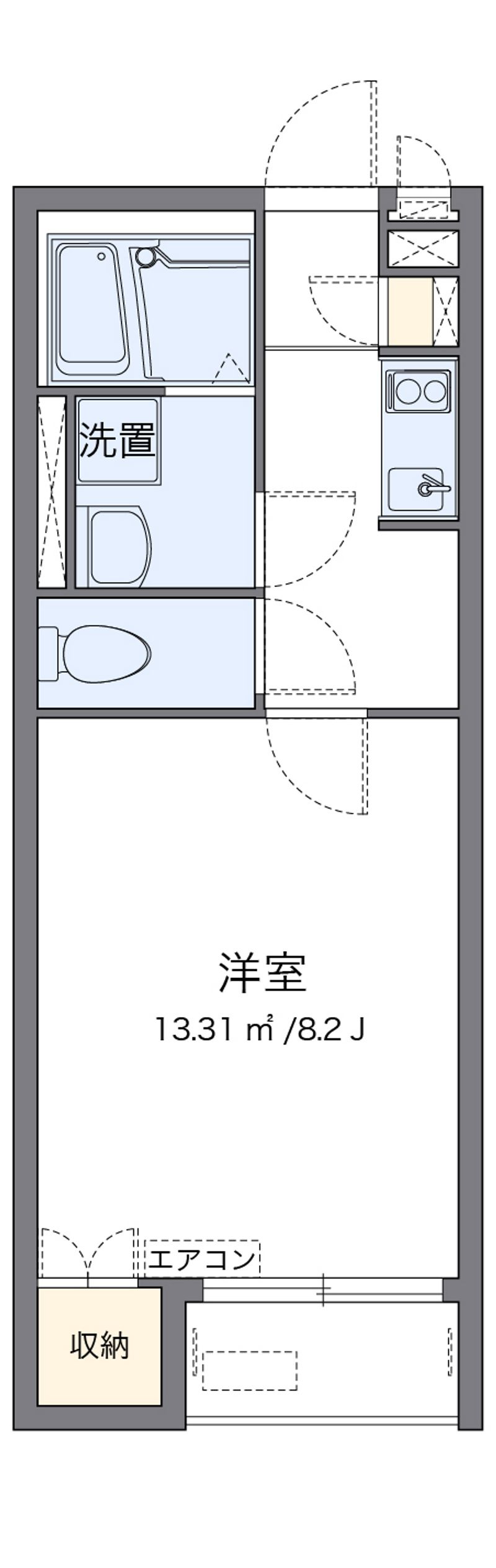 レオネクストミュール 間取図