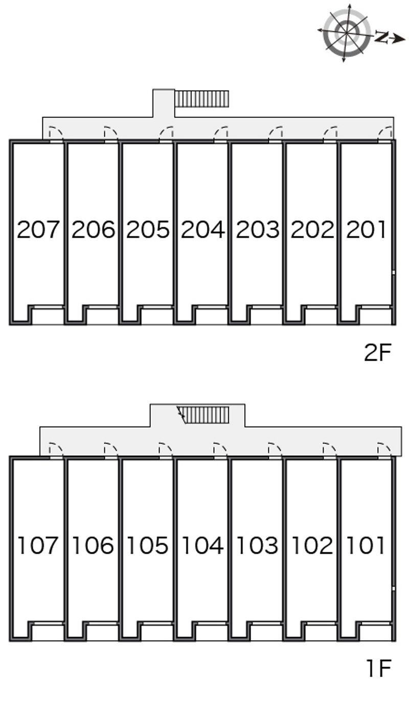 レオネクストコスモス 間取り配置図