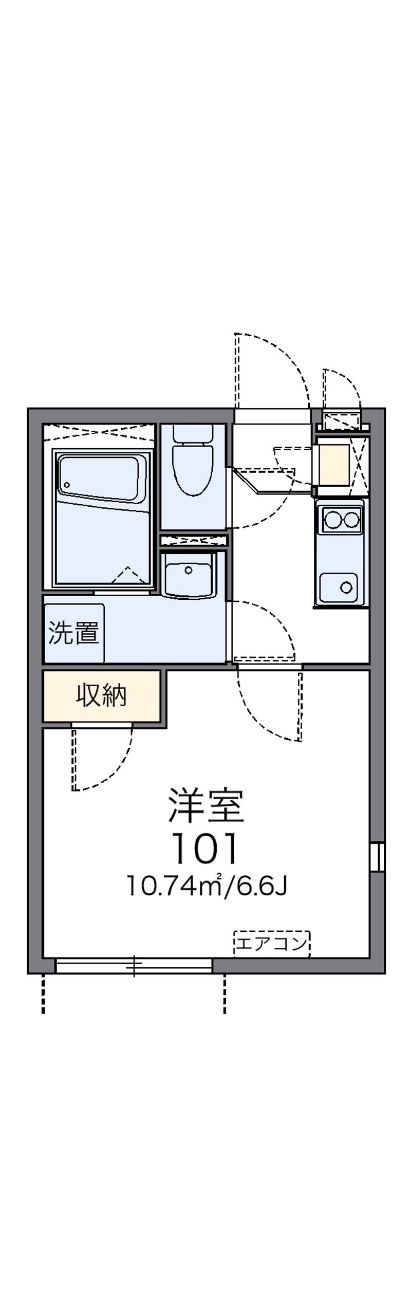 レオネクストル　クレール 間取図