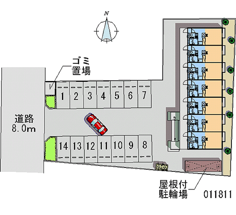 11811月租停車場