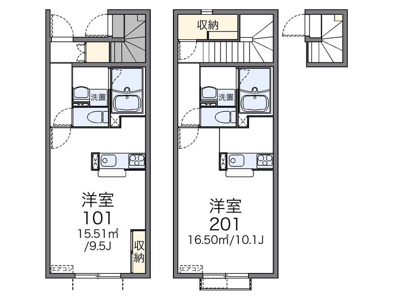 レオネクスト平江Ｙ 間取図