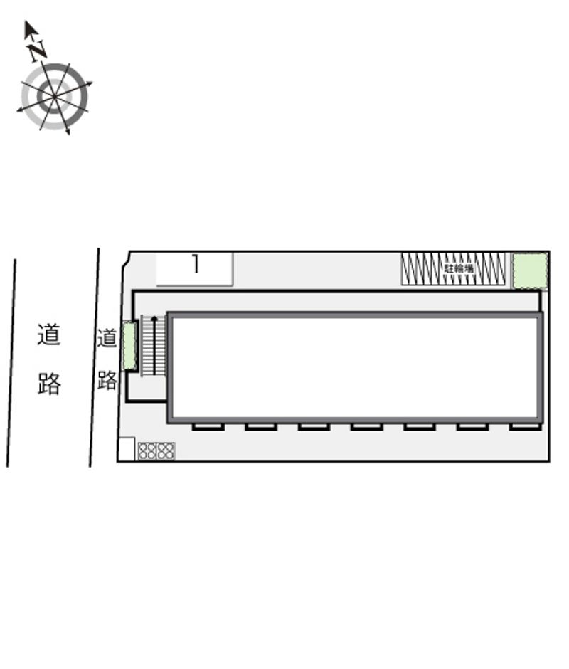 レオパレスｇｒｅｅｎ 配置図