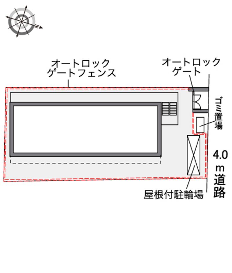 レオパレスリヴェール 配置図