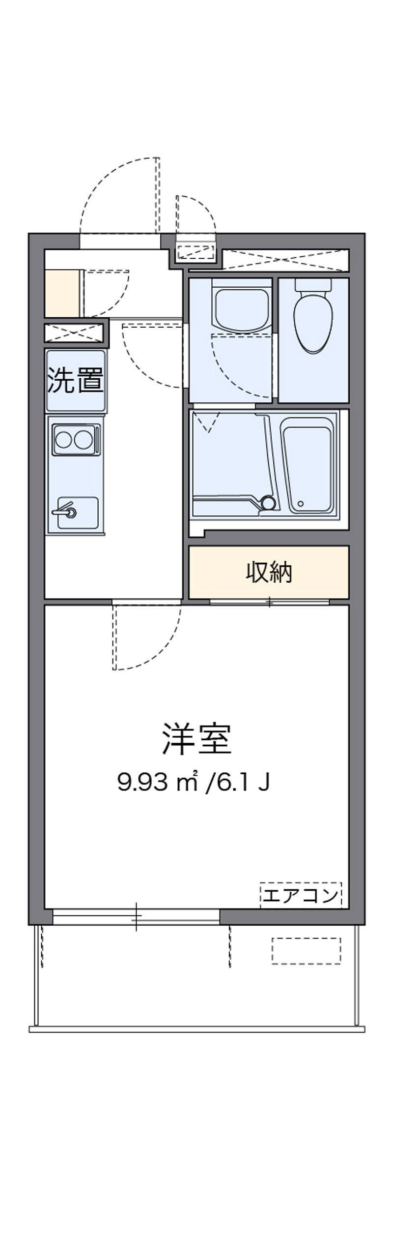 クレイノウィステリアⅣ 間取図