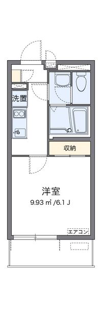 クレイノウィステリアⅣ 間取り図