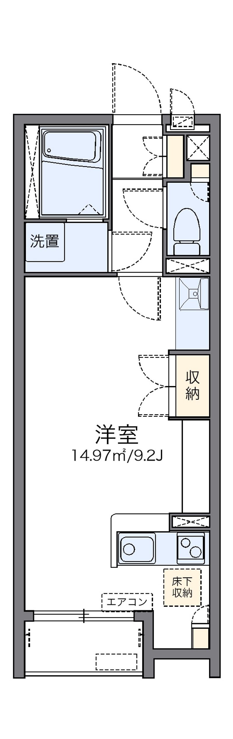 レオネクストサンタ 間取り