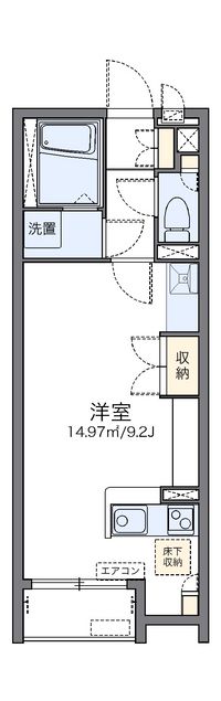 レオネクストサンタ 間取り図