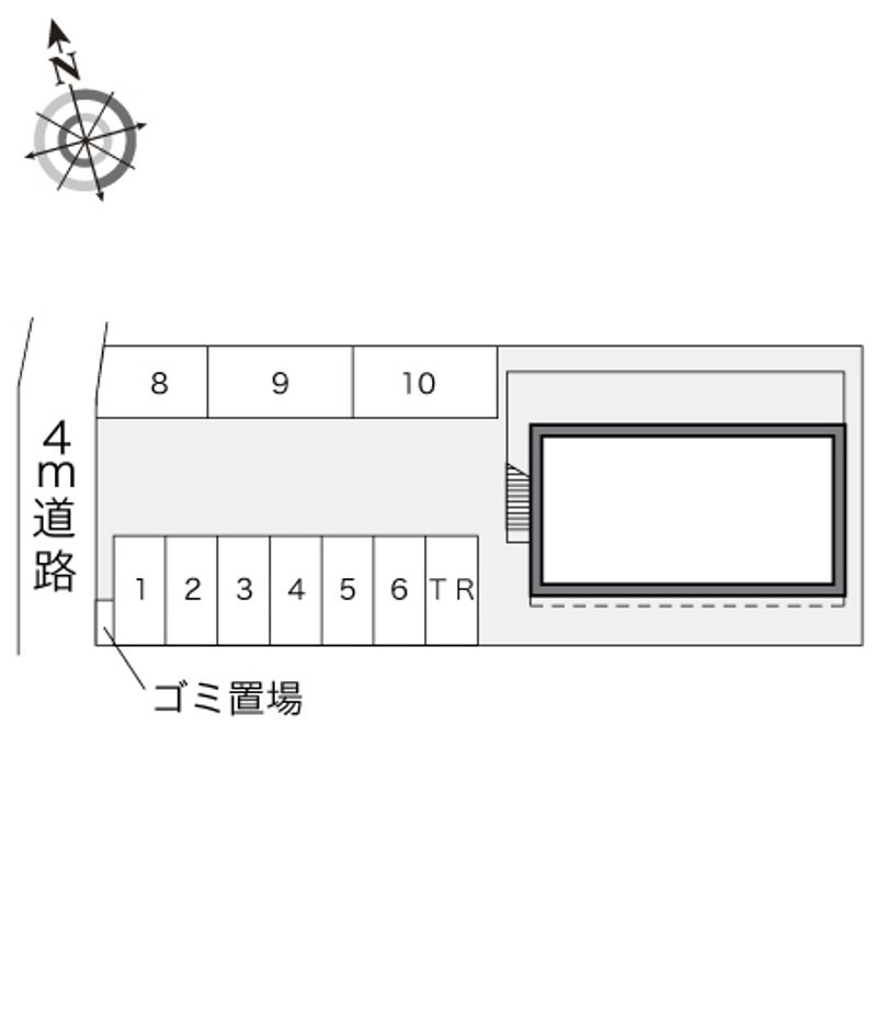 レオパレスドリーム 駐車場