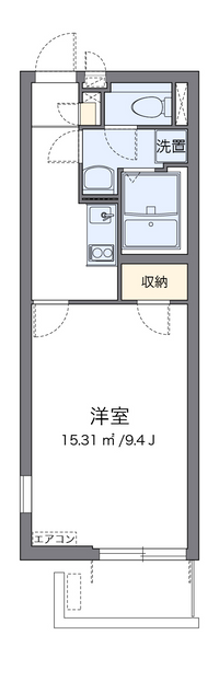 クレイノアイフィールド八千代 間取り図