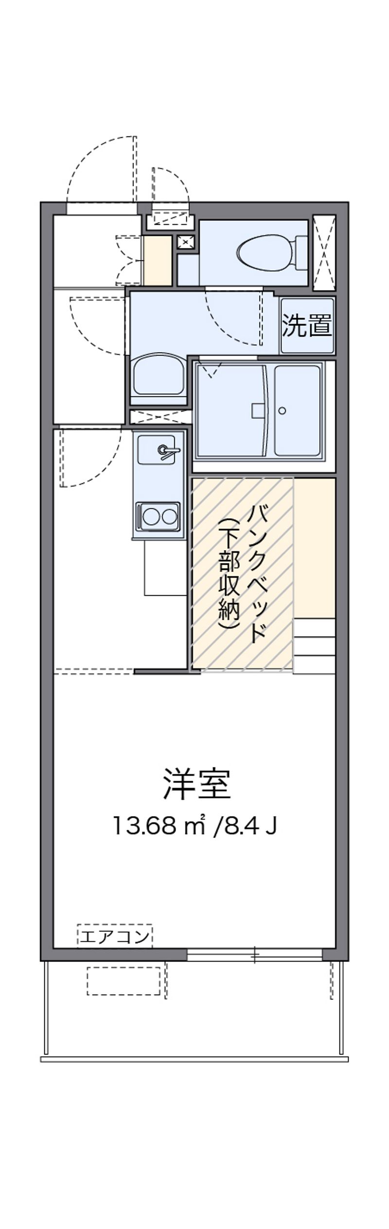 ミランダキャッスル 間取図