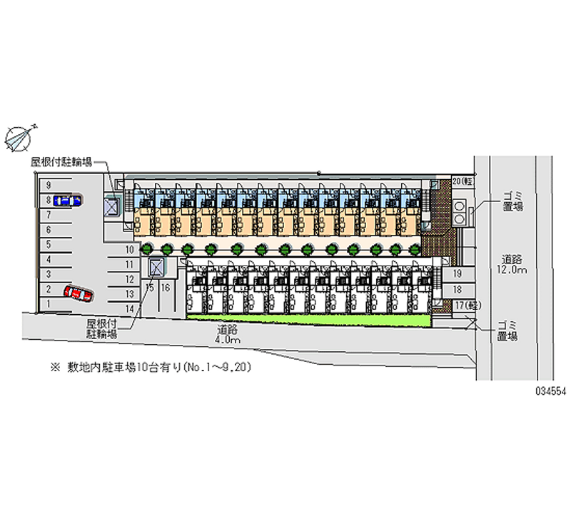 34554 bãi đậu xe hàng tháng