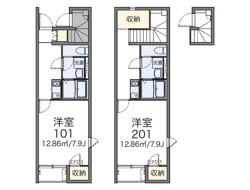 レオネクストルミエール 間取図