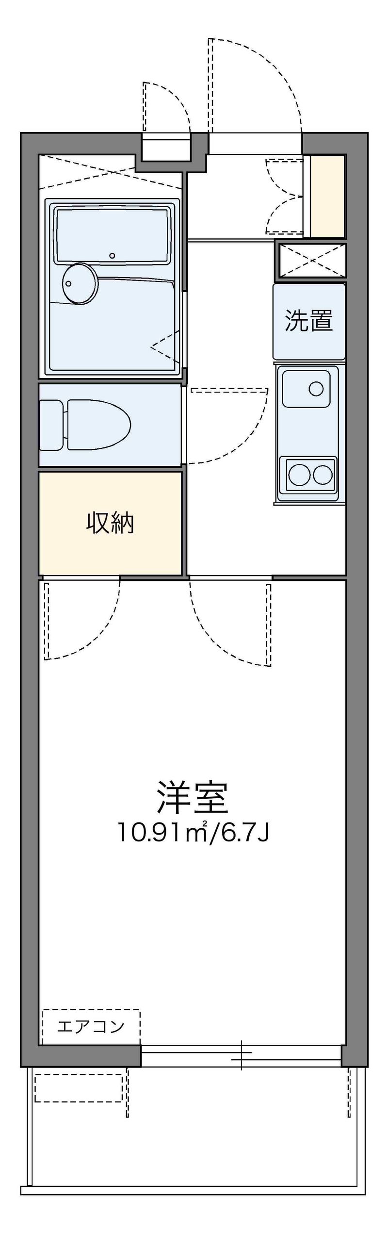 レオパレスカリス 間取り