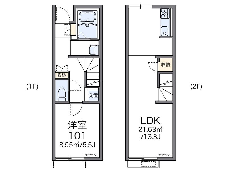 レオネクストル　リヤン 間取図